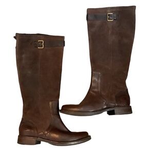 UGG Tall Leather Boots Size: 6.5